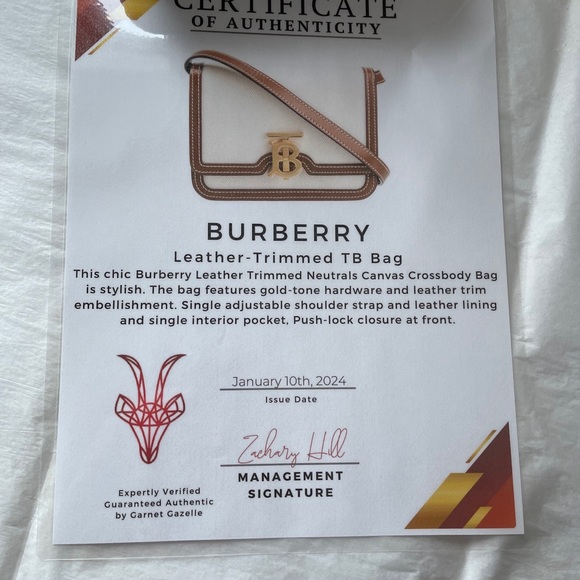 COPY - Burberry Monogram Clasp Small Shoulder Bag, open to offers. - Picture 16 of 17